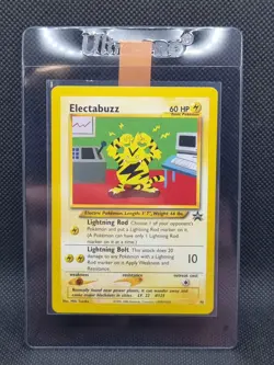 ELECTABUZZ #46 Black Star Promo Set WOTC Original 2002 - Light Play Pokemon Card - Image 1