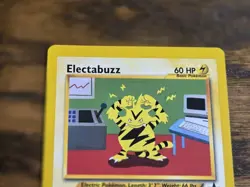 Pokemon Wotc Black Star Promo # 46/53 Electabuzz,,check pictures,,pretty - Image 2