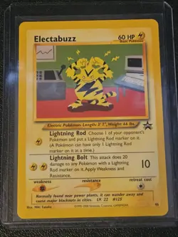 Pokemon Electabuzz 46 Black Star Promo WOTC Mint/Near Mint - Image 1