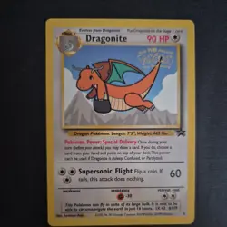 Pokemon Dragonite Black Star Movie Promo 2000 #5 NM WOTC PROMO Vintage TCG Card - Image 1