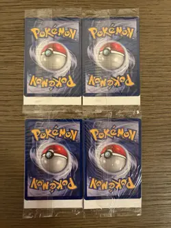 Pokemon WOTC 1st Movie Black Star Promo 2-5 Dragonite Mewtwo Pikachu Sealed Set! - Image 2