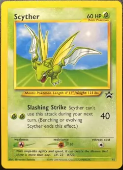 Scyther - 45 Promo WotC Black Star Promos - Pokemon Card - Image 1