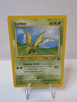 Scyther BLACK STAR 45 - WOTC PROMO - League 2002 LP Pokemon - Image 1