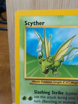 SCYTHER # 45 Black Star Promo - Vintage 2000 WOTC Pokemon - NM - Image 2