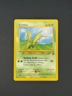 Pokemon Scyther BLACK STAR 45 - WOTC PROMO - League 2002 - Image 1