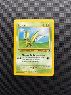 Pokemon Card Black Star Promo Scyther 45 WOTC - Image 1