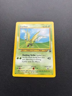 Pokemon Card Black Star Promo Scyther 45 WOTC - Image 2