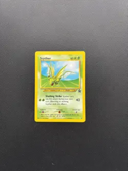 Pokemon Card Black Star Promo Scyther 45 WOTC - Image 3