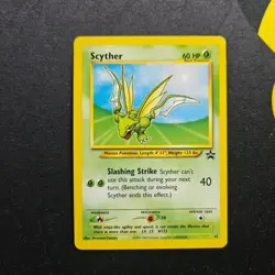 Pokemon Scyther BLACK STAR 45 - WOTC PROMO - League 2002 - Image 1