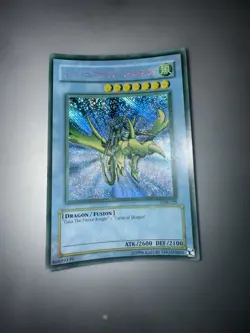 Max Faded Gaia the Dragon Champion Legend of Blue Eyes White Dragon LOB-125 - Image 1