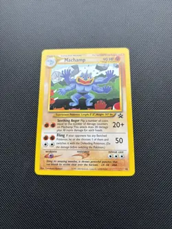 Pokemon Card Black Star Promo Machamp 43 WOTC - Image 2