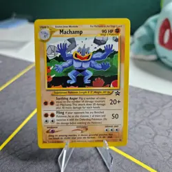 Pokemon Machamp BLACK STAR 43 - WOTC PROMO - League 2002 - Image 4