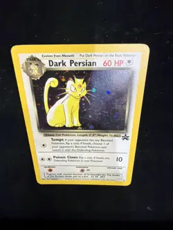 POKEMON WOTC BLACK STAR PROMO DARK PERSIAN HOLO #17 - NM - Image 1