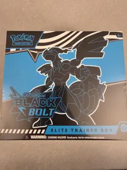 Pokemon TCG Scarlet & Violet Black Bolt Elite Trainer Box ETB Factory Sealed - Image 1