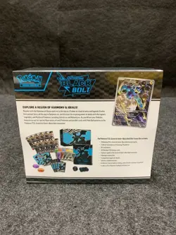 POKEMON Scarlet & Violet- Black Bolt Elite Trainer Box, Sealed Box is Worn - Image 3