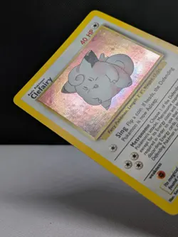 Clefairy 5/102 | Base Set | Holo Rare WOTC Unlimited | Pokemon Card | NM - Image 2