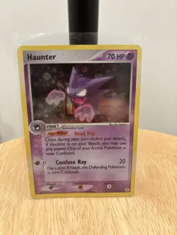 Haunter 34/112 Reverse Holo EX FireRed & LeafGreen Pokemon Card NM/LP - Image 1
