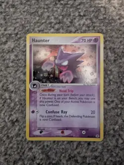Haunter 34/112 Reverse Holo EX FireRed & LeafGreen Pokemon Card NM/LP - Image 1