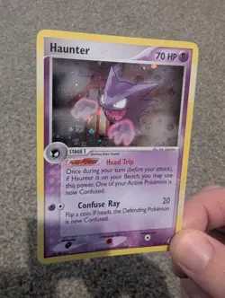 Haunter 34/112 Reverse Holo EX FireRed & LeafGreen Pokemon Card NM/LP - Image 3