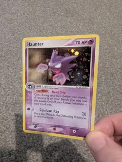 Haunter 34/112 Reverse Holo EX FireRed & LeafGreen Pokemon Card NM/LP - Image 4