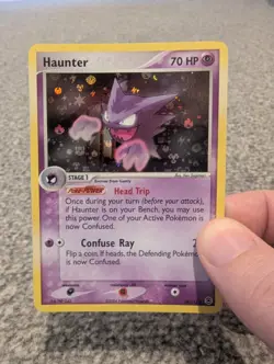 Haunter 34/112 Reverse Holo EX FireRed & LeafGreen Pokemon Card NM/LP - Image 5
