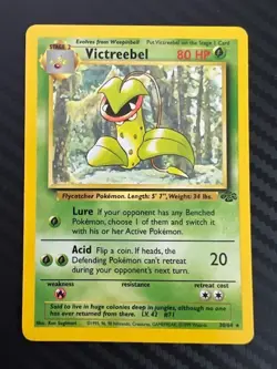 Pokemon TCG Victreebel Jungle 30/64 Regular Unlimited Rare LP/MP - Image 1