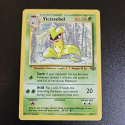 Victreebel 30/64 Rare Jungle Unlimited Pokemon TCG 1999 MP Vintage - Image 1