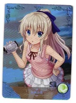 Nao Tomori Charlotte SR Goddess Story Anime Waifu Doujin Card - Image 1