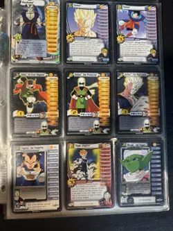 Dragon Ball Z CCG Score Majin Vegeta Character Power Cards Lot - Gohan, Vegeta - Image 1