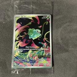 Bulbasaur 133/132 Pokemon Mega Evolution Box Topper Stamped Promo Sealed -Lot 2 - Image 1