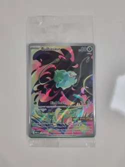 Pokemon SEALED Bulbasaur 133/132 Mega Evolution Box Topper Stamped Promo - Image 3