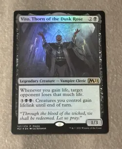MTG ** Vito, Thorn of the Dusk Rose ** Media Promos - Image 2