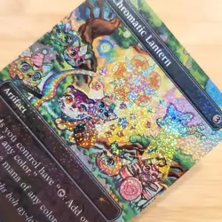 1x Chromatic Lantern, Confetti Foil, Secret Lair Furby - 2329, Magic MTG NM - Image 2