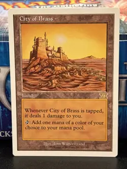 City of Brass Classic MTG 6th Edition UP NM - Image 1