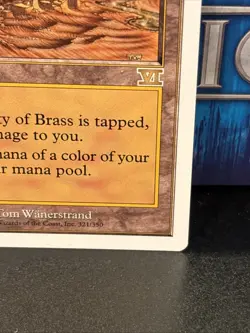 City of Brass Classic MTG 6th Edition UP NM - Image 5