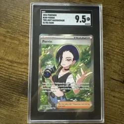 2024 Pokemon Twilight Masquerade Perrin Full Art #209 SGC 9.5 - Image 1