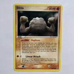 Pokemon TCG Ditto EX Delta Species Card 62/113 Geodude, Regular Yuka Morii - Image 1