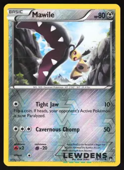 Mawile - 78/122 - Uncommon Reverse Holo - BREAKpoint - Pokemon Card - Image 1