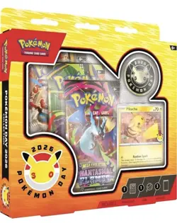 Pokemon TCG Pokemon Day 2026 Collection Pikachu Promo 30th Anniversary - Image 1