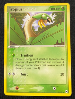 Pokemon TCG Tropius EX Hidden Legends 27/101 Regular LP - Image 1