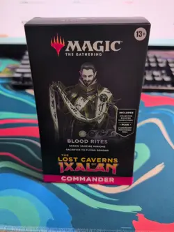 Magic the Gathering - The Lost Caverns of Ixalan Commander Deck - Blood Rites 195166230245 - Image 1