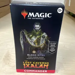 Wizards of the Coast MTG The Lost Caverns of Ixalan Commander Deck - Blood Rites 195166230245 - Image 1