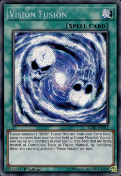 Vision Fusion - Secret Rare 1st Edition BLHR-EN012 - LP - YuGiOh - Image 1