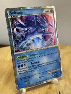 Pokemon TCG Suicune Shiny SL11 Call of Legends Holo Rare Heavily Played - Image 2