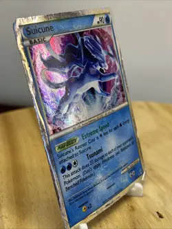 Pokemon TCG Suicune Shiny SL11 Call of Legends Holo Rare Heavily Played - Image 3