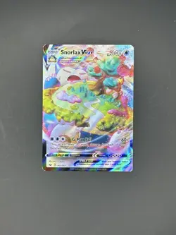 Pokemon - Snorlax VMAX - 142/202 - Pokemon Sword and Shield Base - NM - Image 1