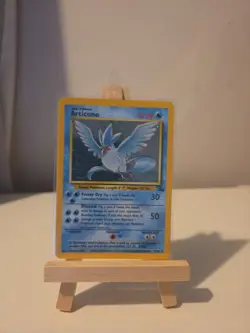 Pokemon Articuno Card Holo WOTC 2/62 Fossil Set Rare Vintage 1999 LP - Image 1