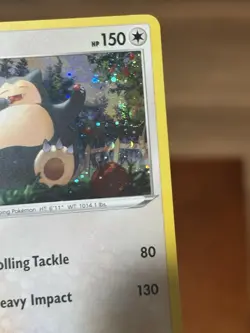 Bleed Error Cosmos HD SWIRL Snorlax 140/202 V Voltage SWSH Promo Pokemon TCG NM - Image 5