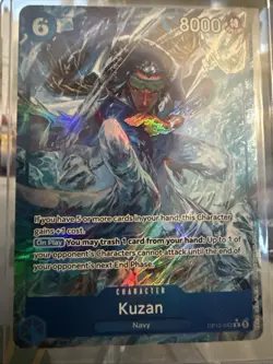 One Piece CCG Kuzan (SP) OP-12 Legacy of The Master Never Played Mint English - Image 2