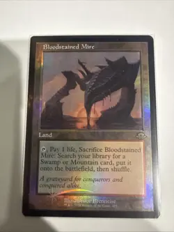 Bloodstained Mire X1 Mtg Modern Horizons 3 Nm Foil Retro Frame - Image 2